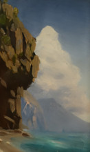 Rock 1888 Kuindzhi Arkhip Ivanovich (1842-1910)