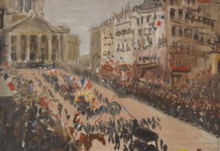 The Funeral of Victor Hugo.
