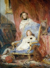Madame Isabey and her daughter.