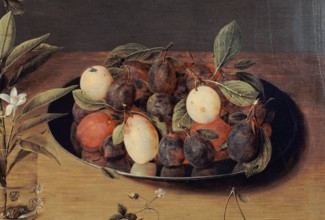 Still Life with Fruit and Flowers.