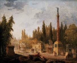 The Garden of the Museum of French Monuments.