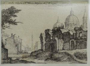 View from the Suburra of Santa Maria Maggiore near Zingari