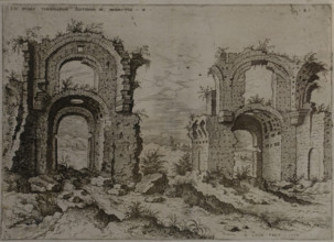 From the ruins of the Baths of Antoninus Pius