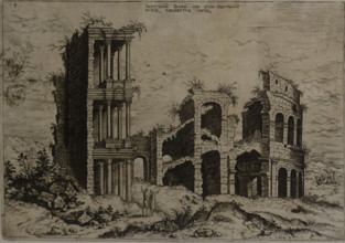 Septizonium of the Emperor Severus with Adjoining Ruins