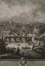 Panorama of the city of Rome