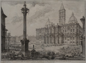 View of the Basilica of Santa Maria Maggiore