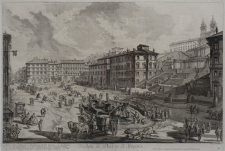 View of Piazza di Spagna