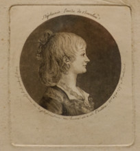 Portrait of Stephanie Louise de Bourbon