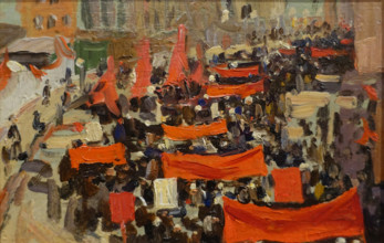 Demonstration on May 1 in Moscow