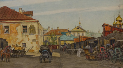 The cabbies' yard on the Canal