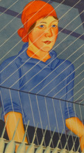 Sketch for a series of posters dedicated to working women