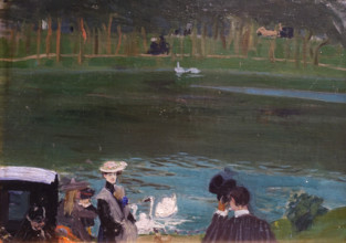 In the Bois de Boulogne