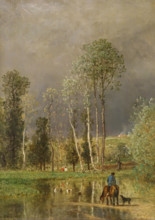 Approaching storm (At the watering place)