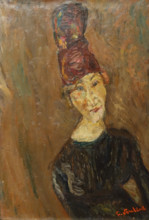 Woman in a Big Hat