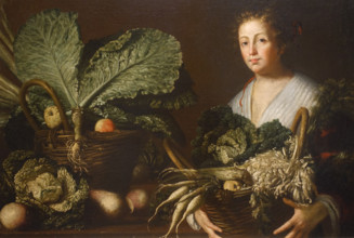 Woman with Vegetables