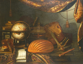 Still life with musical instruments