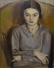 Portrait of the artist Lidiya Zholtkevich (1900/1901-1991)