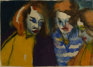 Three Female Heads