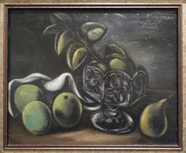 Still life with a pear