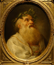 Head of Anacreon by Joseph-Marie Vienne (1714–1789)