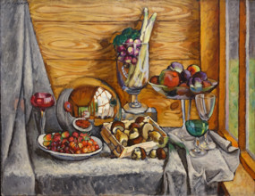 Still Life with Mushrooms