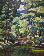 Landscape with a Pond