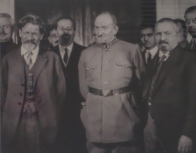 In the reception room of the Chairman of the Central Executive Committee of the USSR