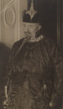 People's Commissar for Foreign Affairs of the USSR S.M.Chicherin in Mongolian national costume