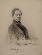 Portrait of Basin Petr Vasilievich (1793-1877)