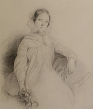 Portrait of the countess Vera  Sievers (1824-1865)