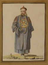 Chinese man in national dress