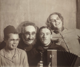 Actors of the play The Forest by Ostrovsky