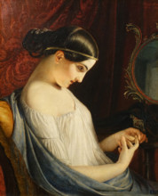 Young woman with a ring