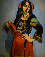 Spanish Woman with a Tambourine