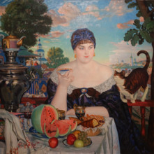 A Merchant's Wife at Tea