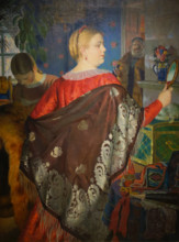 Merchant's Wife with a Mirror