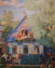 Small Blue House