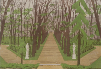 Alley in Tsarskoe Selo