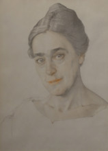 Portrait of Nadezhda Dobychina