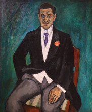 Portrait of sculptor Konstantin Rausch