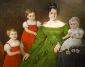 Portrait of the Shutsky family