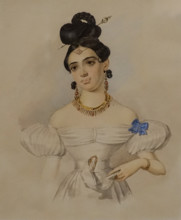 Portrait of Princess Anna Davydovna Abamelek-Lazareva