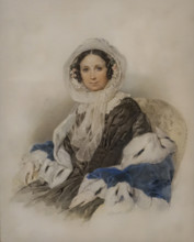 Portrait of Elena Feodorovna Ryumina (née Kandalintseva