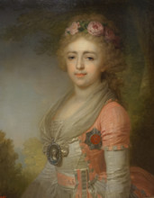 Portrait of Grand Duchess Alexandra Pavlovna (1783-1801)