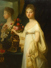 Portrait of Empress Yelizaveta Alexeyevna (1779-1826)