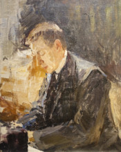 Portrait of Sergey Vasilyevich Rachmaninoff (1873-1943)