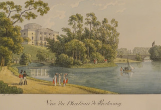 View of the Grand Palace in Pavlovsk
