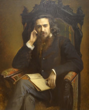 Portrait Vladimir Sergeevich Solovyov (1853-1900)