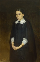 Portrait of the actress Pelageya Strepetova (1850-1903)