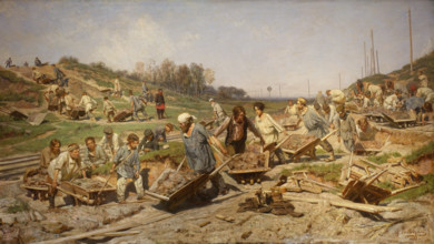 Repair Work on the Railway